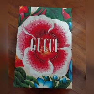 Mens Gucci Floral Shoe Box XL 14.5" X 10"
